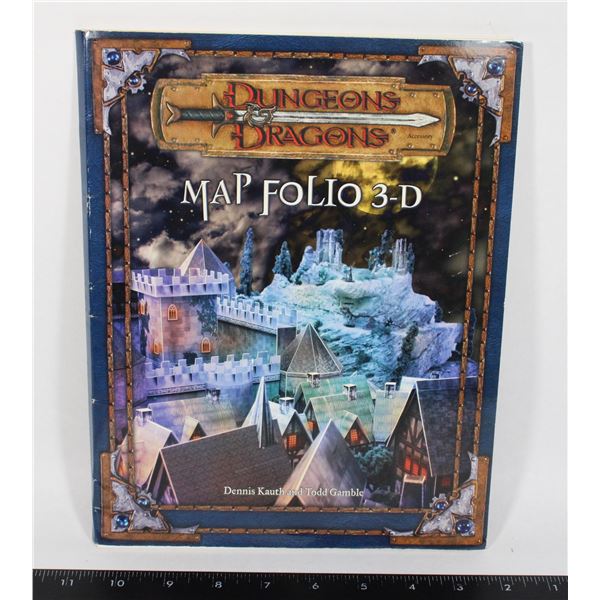 #457 DUNGEONS & DRAGONS MAP FOLIO 3-D 2004