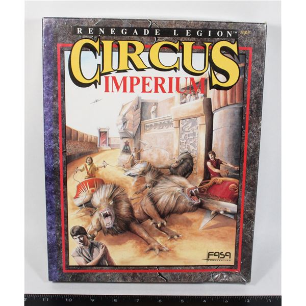 #458 FASA RENEGADE LEGION CIRCUS IMPERIUM RPG GAME