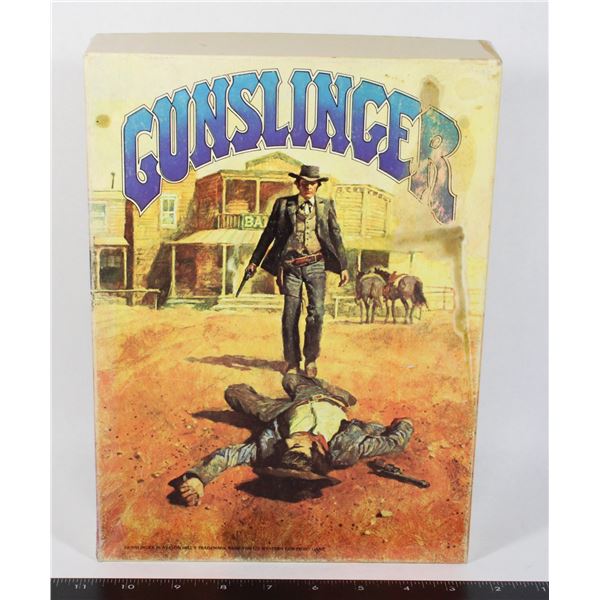 #459 BOOKCASE GAME 830 GUNSLINGER WESTERN RPG