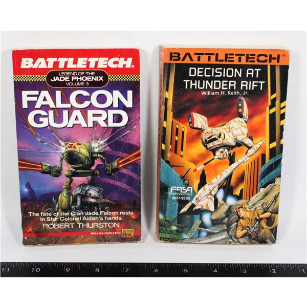 #467 BATTLETECH LOT OF 2 SOFTCOVER BOOKS 1986 1991