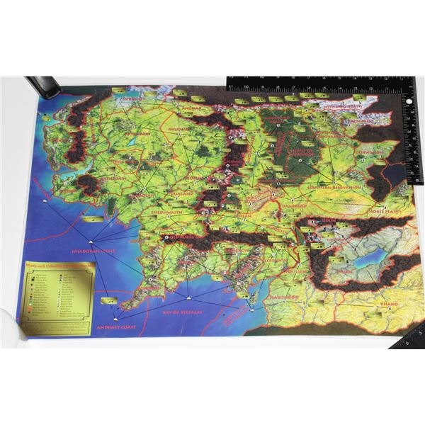 #481 MIDDLE EARTH THE WIZARDS CARD GAME POSTER