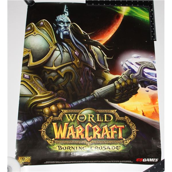 #482 WORLD OF WARCRAFT BURNING CRUSADE POSTER