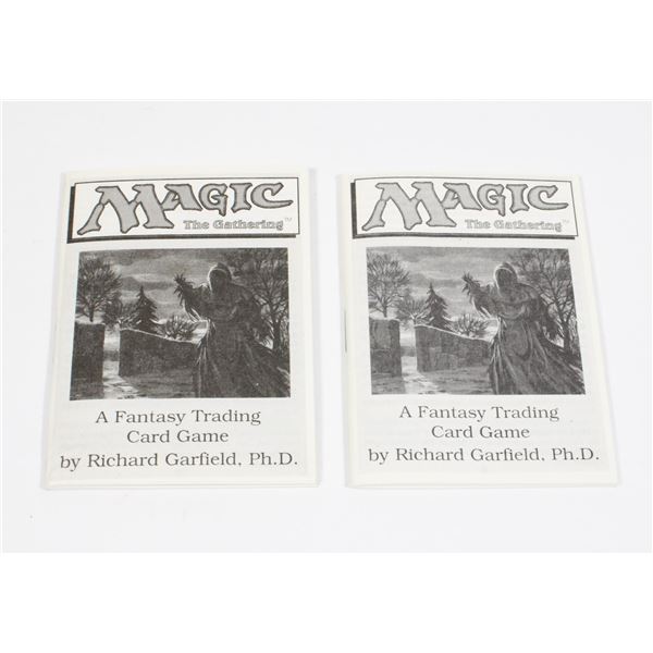#494 MAGIC THE GATHERING 1993 GAME BOOKLET LOT
