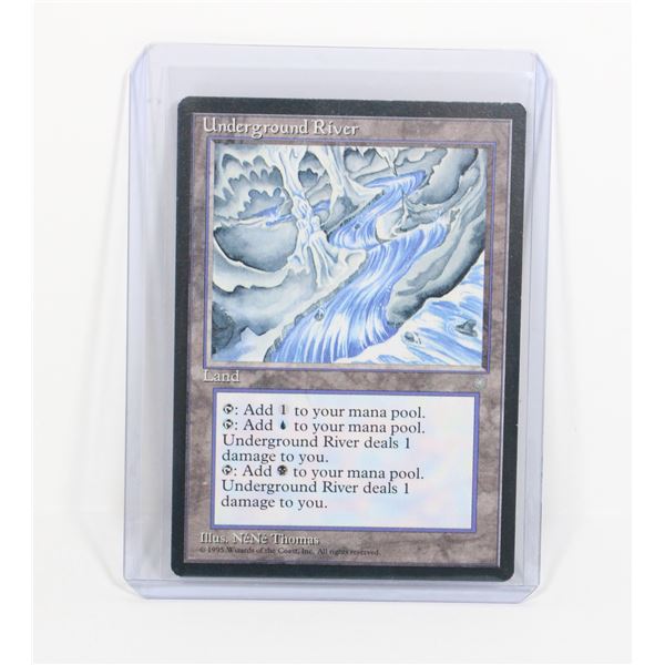 #503 MAGIC THE GATHERING UNDERGROUND RIVER CARD