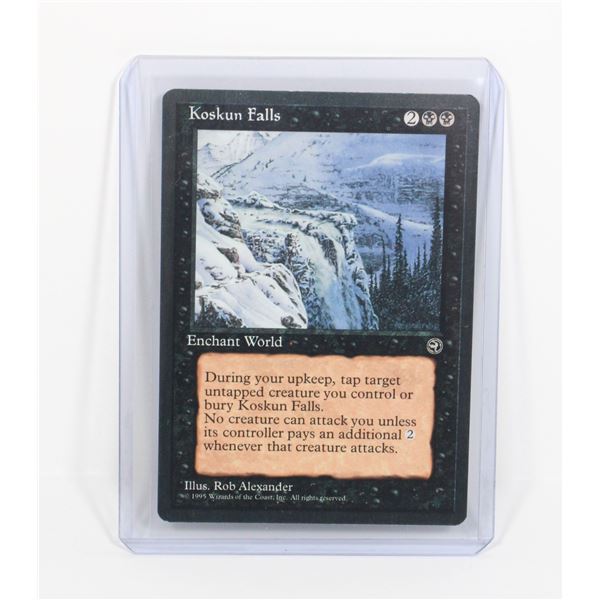 #506 MAGIC THE GATHERING KOSKUN FALLS CARD 1995