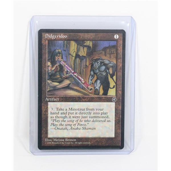 #511 MAGIC THE GATHERING DIDGERIDOO CARD 1995
