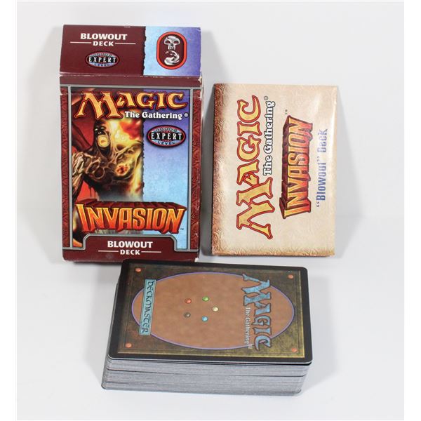 #525 MAGIC THE GATHERING INVASION BLOWOUT DECK