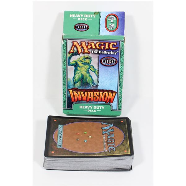 #527 MAGIC THE GATHERING INVASION HEAVY DUTY DECK