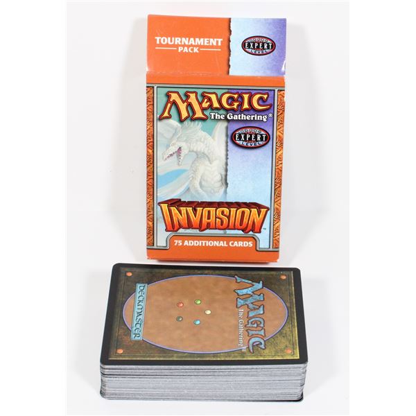 #528 MAGIC THE GATHERING INVASION 75 ADDITIONAL