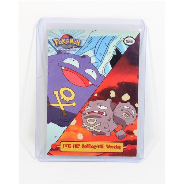 #539  POKÉMON TV ANIMATED EDITION CARD TV13 #107