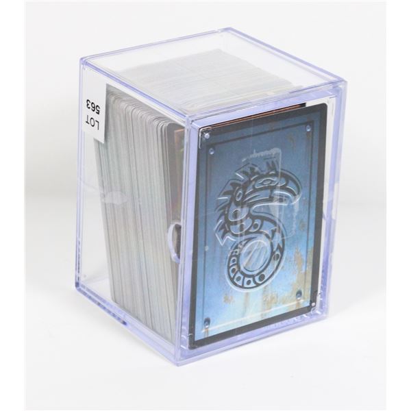 #563 SHADOWRUN CARD LOT IN PLASTIC CASE 1997