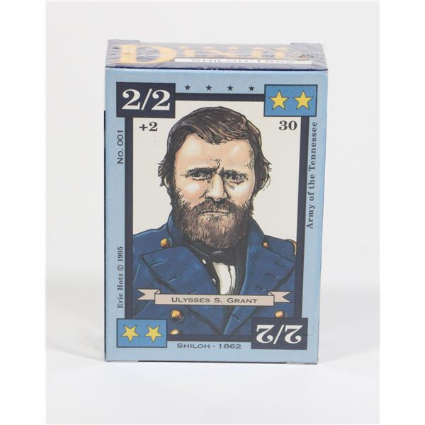 #573 SEALED DIXIE AMERICAN CIVIL WAR TRADING CARDS