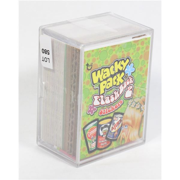 #580 TOPPS WACKY PACKAGES FLASHBACK 2 2008 FULL
