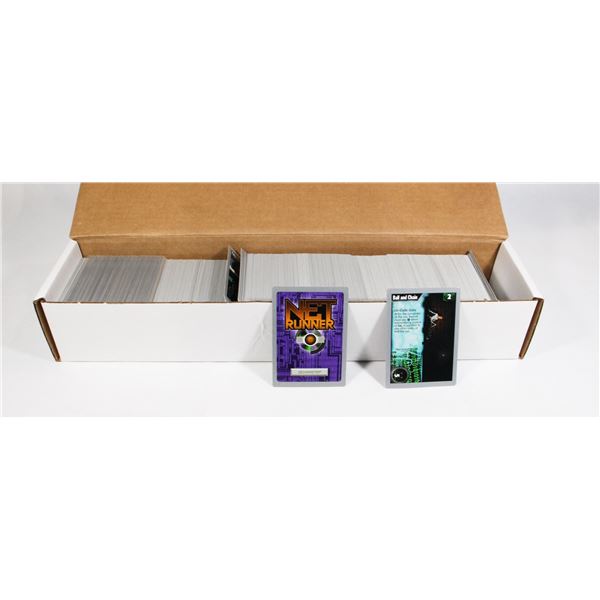 #582 LARGE NET RUNNER CARD LOT 1996 WOTC IN BOX