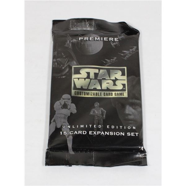 #587 STAR WARS CUSTOMIZABLE CARD GAME SEALED PACK