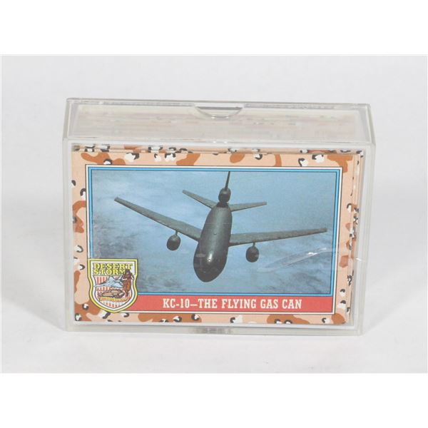 #597 DESERT STORM PRO SET GULF WAR CARDS 1991