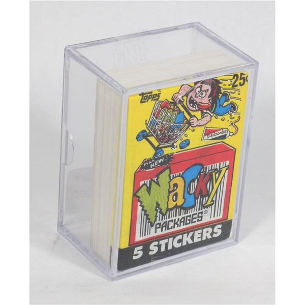#600 1991 TOPPS WACKY PACKAGES COMPLETE SET