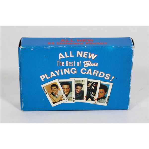 #601 ELVIS PRESLEY PLAYING CARDS IN BOX