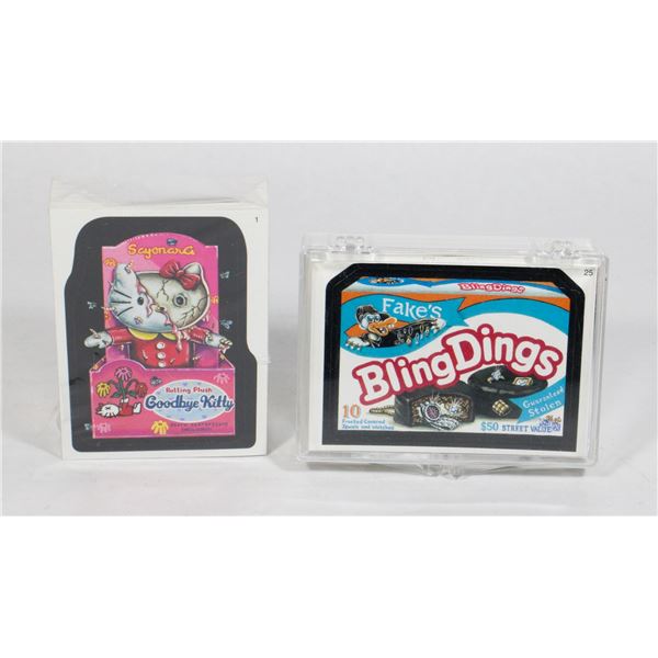 #602 TOPPS WACKY PACKAGES SERIES 2 2005 LOT OF 2