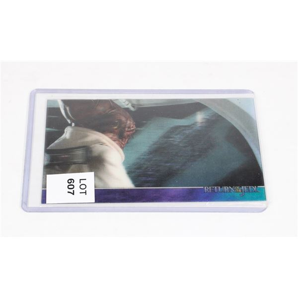 #607 1995 TOPPS WIDEVISION 3D IT’S A TRAP!  CARD