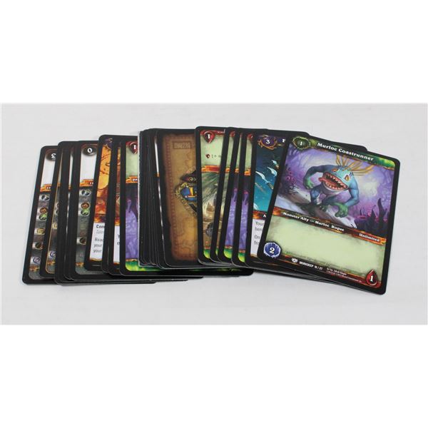 #620 WORLD OF WARCRAFT CARD GAME 2012 CARD LOT