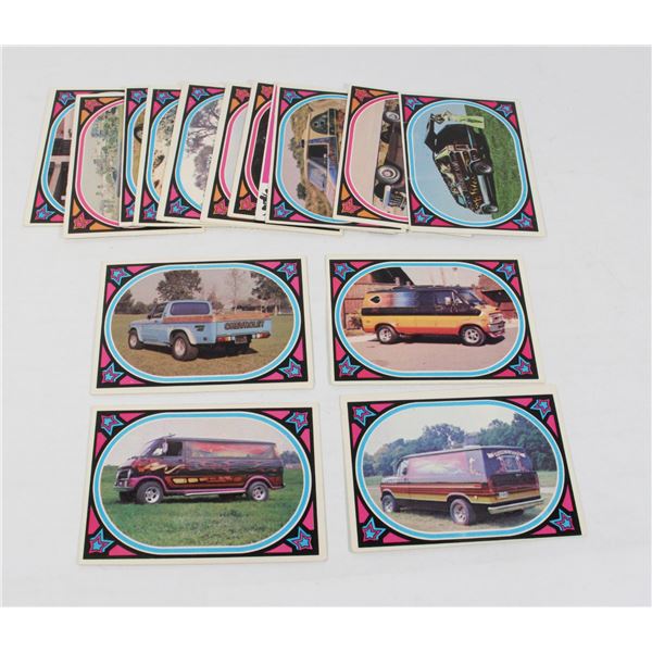 #621 TRUCKIN' TRM 1975 TRUCK VAN VEHICLE CARDS