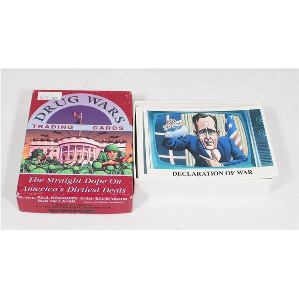 #637 DRUG WARS TRADING CARDS ECLIPSE 1991