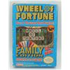 Image 1 : #665 NINTENDO NES GAME WHEEL OF FORTUNE