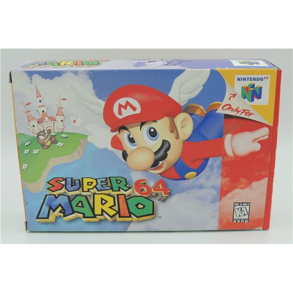 #671 NINTENDO 64 N64 GAME SUPER MARIO 64 CIB