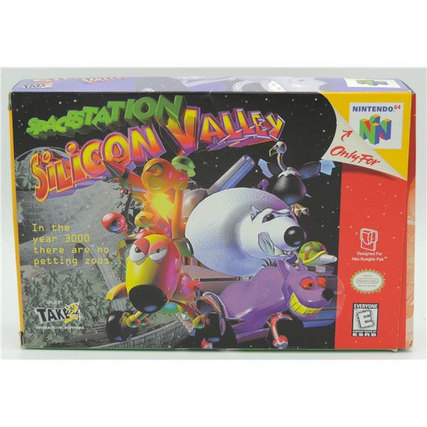 #672 NINTEND0 64 GAME SPACE STATION SILICON VALLEY