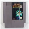 Image 1 : #678 NINTENDO NES GAME DRAGON WARRIOR IV WORKS!