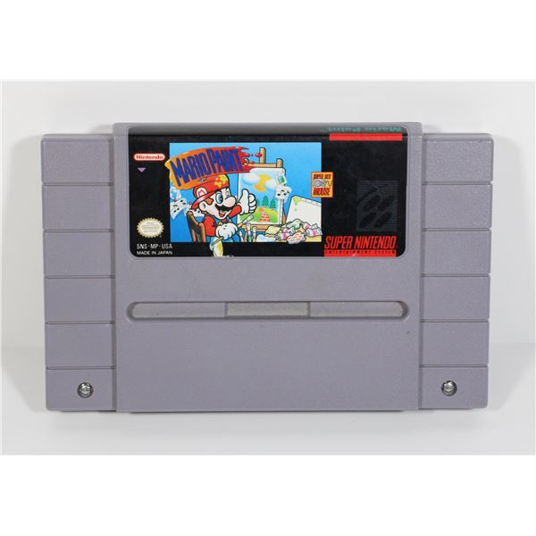 #680 SUPER NINTENDO SNES GAME MARIO PAINT  WORKS!