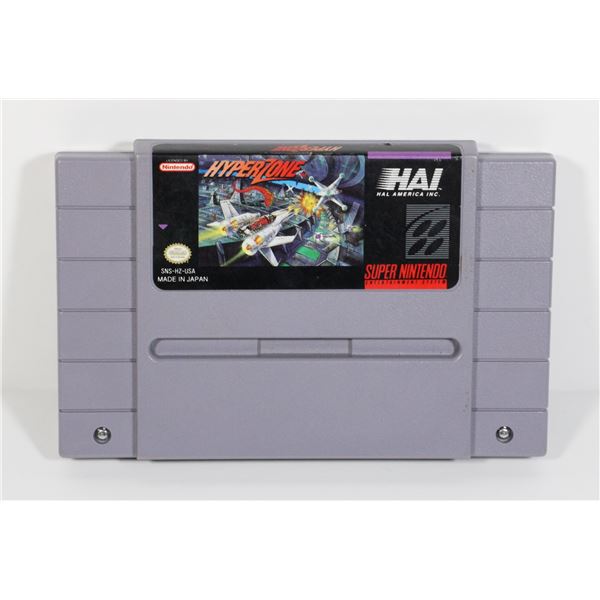 #681 SUPER NINTENDO SNES GAME HYPERZONE WORKS!