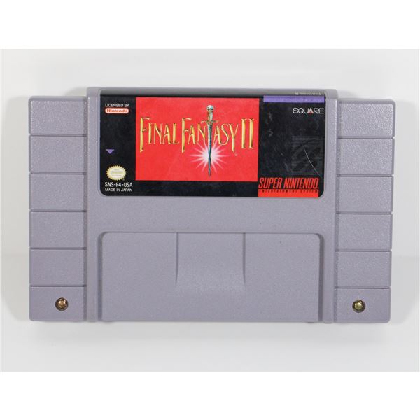 #686 SUPER NINTENDO SNES GAME FINAL FANTASY II