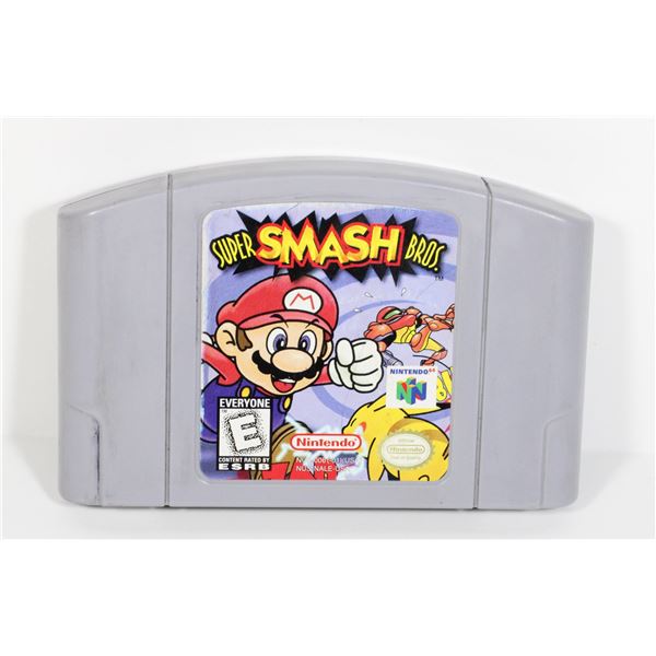 #690 NINTENDO 64 N64 GAME SUPER SMASH BROS. WORKS