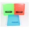 Image 1 : #705 LOT 3 NINTENDO NES GAME PROTECTOR CASES