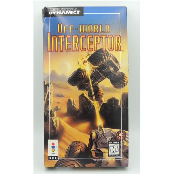 #709 PANASONIC 3DO OFF-WORLD INTERCEPTOR GAME