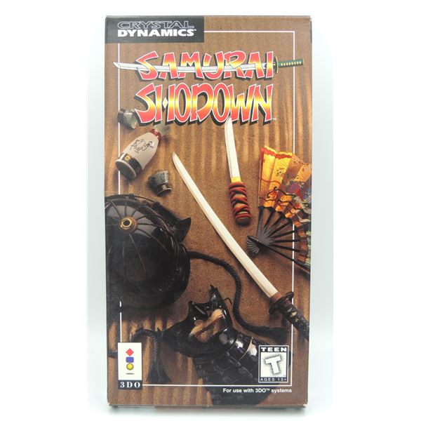 #710 PANASONIC 3DO GAME SAMURAI SHOWDOWN CIB