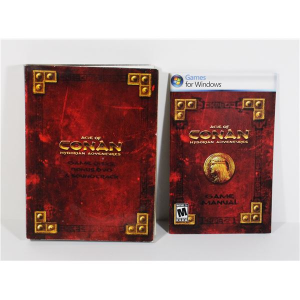 #741 PC GAME AGE OF CONAN HYBORIAN ADVENTURES