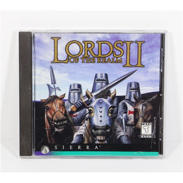 #767 PC GAME LORDS OF THE REALM II 1996