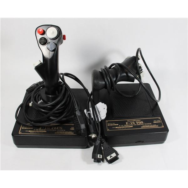 #778 THRUSTMASTER F-16 FLIGHT CONTROL SYSTEM WITH