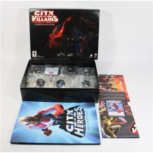 #780 CITY OF VILLANS TOYS / ARTBOOK ONLY NO DISC +