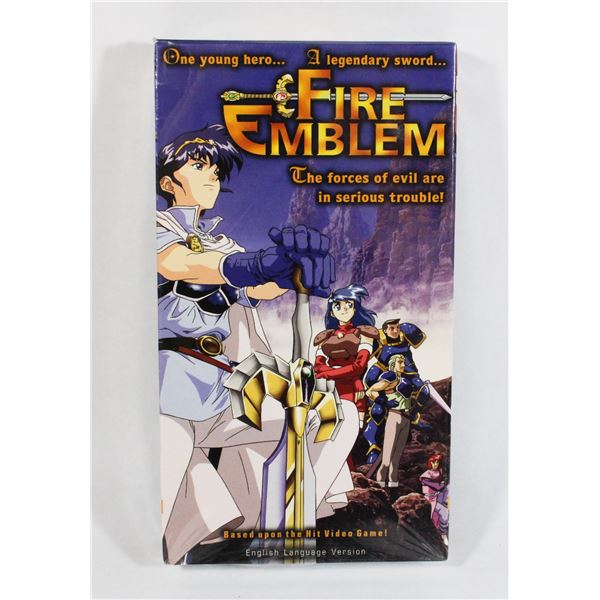 #788  SEALED VHS TAPE FIRE EMBLEM 1998