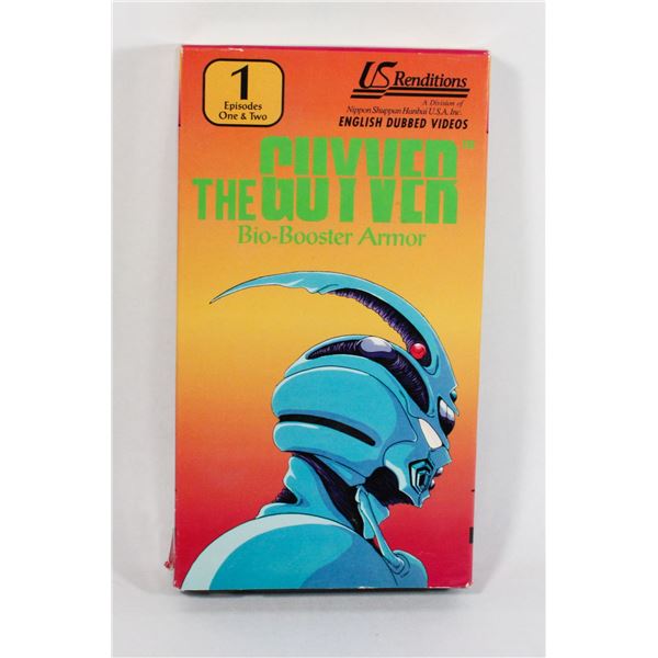#798 ANIME VHS TAPE THE GUYVER BIO-BOOSTER ARMOR