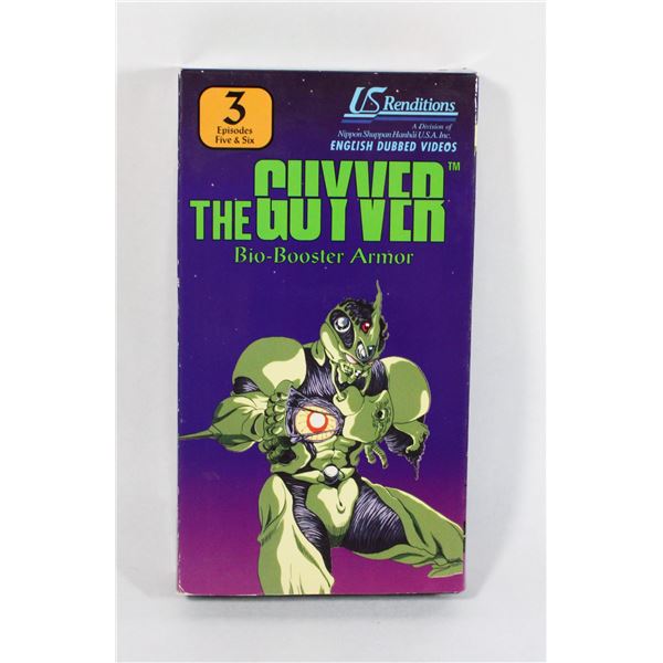 #804 ANIME VHS TAPE THE GUYVER BIO-BOOSTER ARMOR