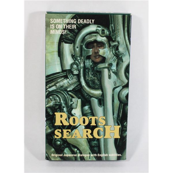 #807 ANIME VHS TAPE ROOTS SEARCH 1992