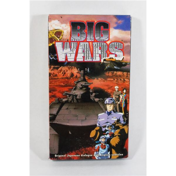 #810 ANIME VHS TAPE BIG WARS 1996