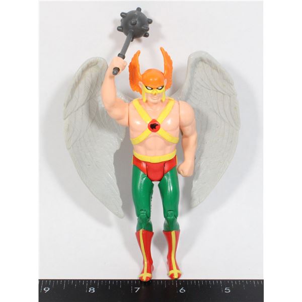 #823 1984 KENNER SUPER POWERS HAWKMAN +WEAPON