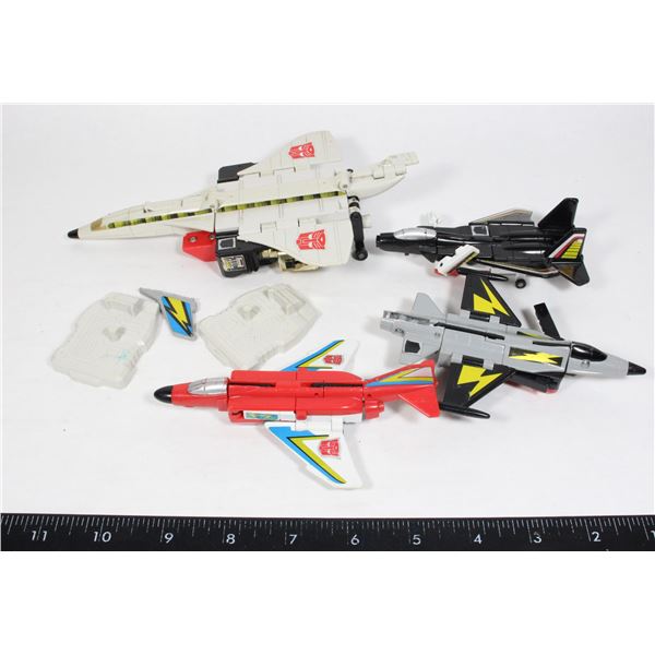 #838 G1 TRANSFORMERS LOT AERIALBOTS AIR RAID LOT