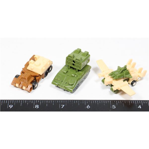 #847  1989 G1 TRANSFORMERS BATTLE PATROL 3 OF 4